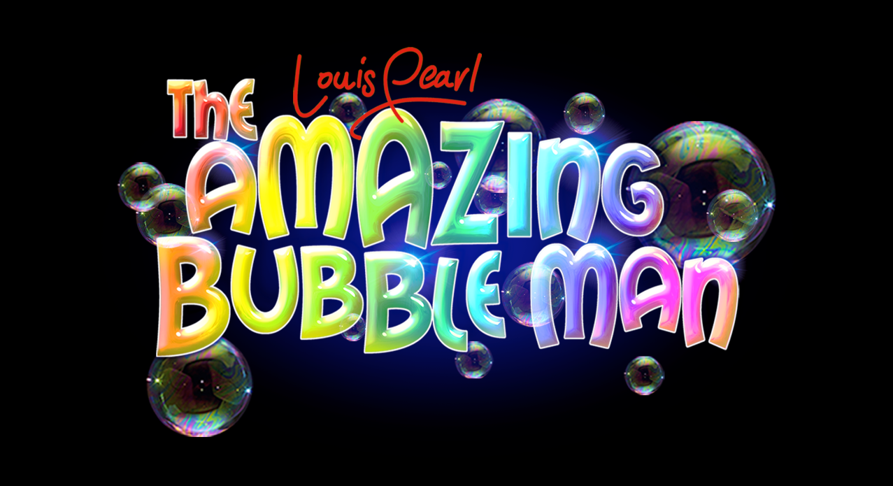 Louis Pearl The Amazing Bubble Man Logo